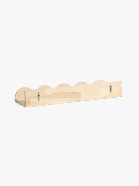 Alice & Fox Dune Wandregal, Natural Wood