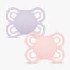 MAM Perfect Schnuller Silikon 2er-Pack 0-6m, Rosa