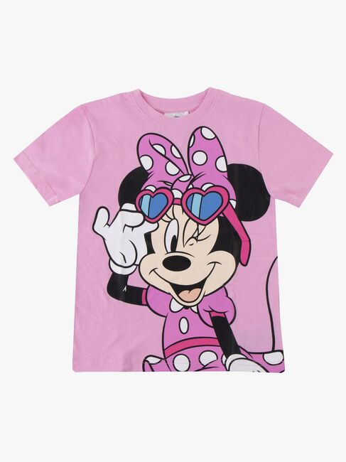 Disney Minnie Maus T-Shirt, Rosa