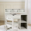 Alice & Fox FAY Schreibtisch mit Stuhl, Light Grey