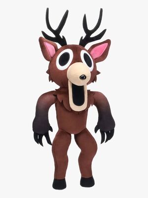 Roblox 99 Nights W1 Kuscheltier Deer Deluxe 38cm