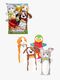 Melissa & Doug Handpuppen Verspielte Tiere 4er-Pack