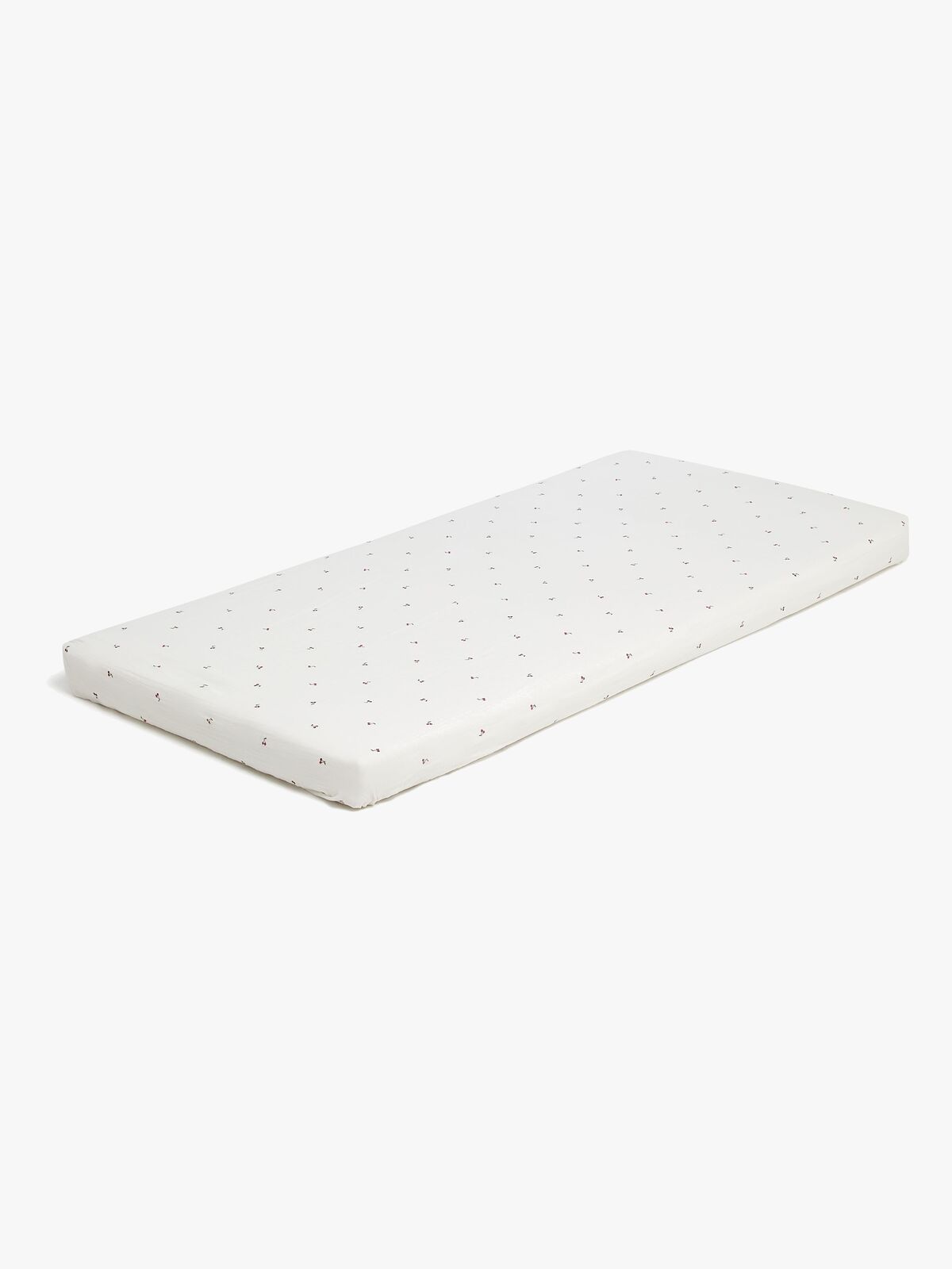 Alice & Fox NESSA Spannbettlaken Babybett 60x120, Weiß