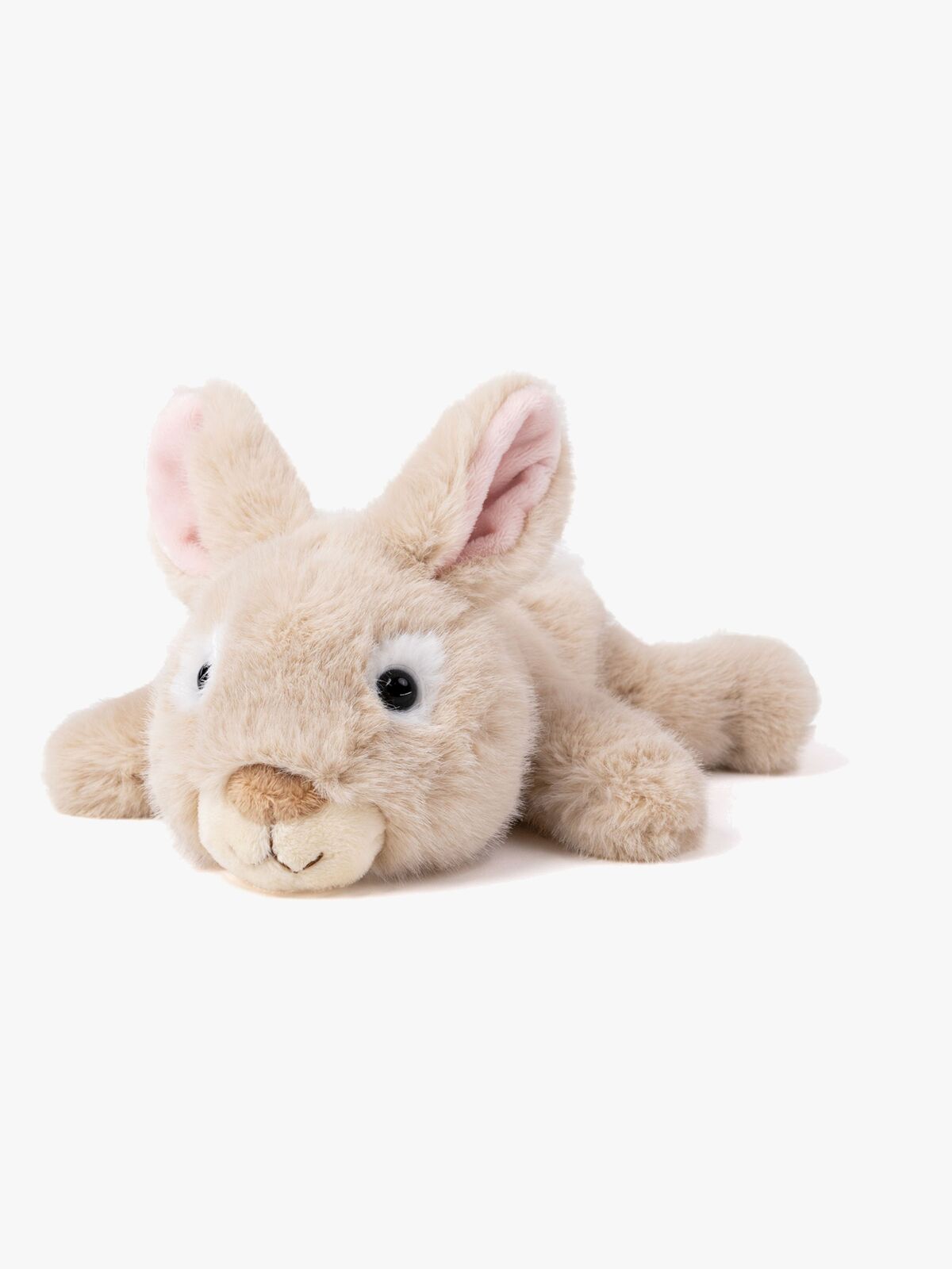 Teddykompaniet Plüschspielzeug Liegendes Kaninchen 28 cm, Beige