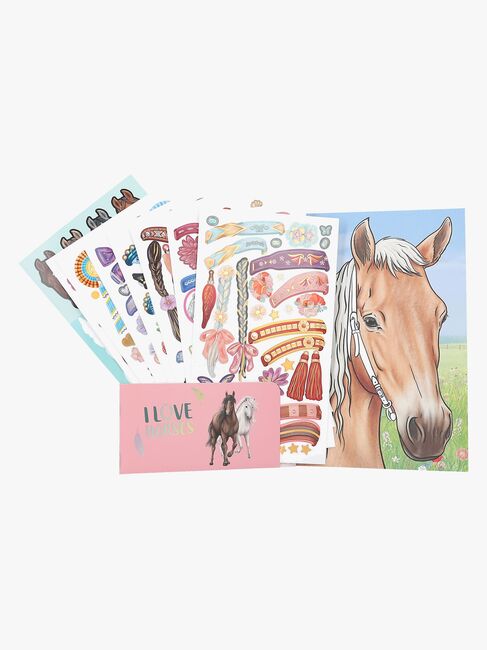 Miss Melody Malbuch mit Aufklebern