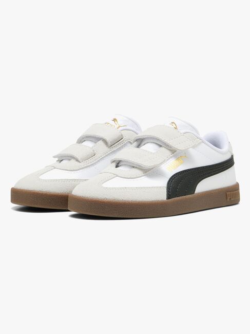 Puma Club II Era V PS Sneaker, White/Black