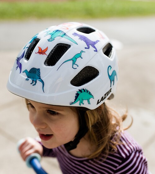 Lazer Pnut KinetiCore 2.0 Fahrradhelm Dinosaurs