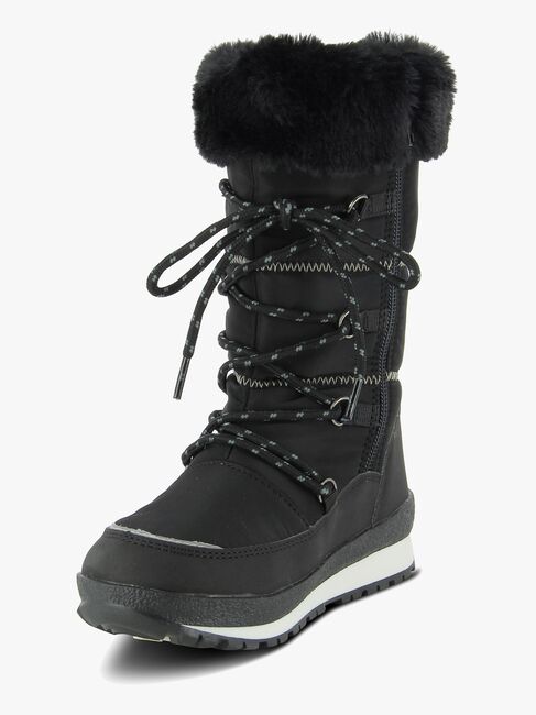 Leaf Ysby Winterstiefel, Black