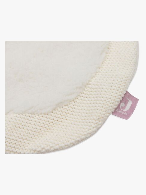 Jollein Schmusetuch mit Schnullerkette, Cat Jill