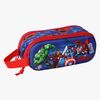 Marvel Avengers 3D Doppel-Federmäppchen, Blau