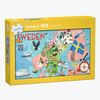 Kärnan Puzzle Schweden, 100 Teile