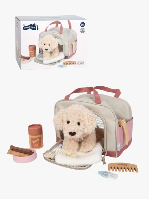 Small Foot Hund Mit Tasche Und Pflegeset, Rosa 12838-4715_1.jpg