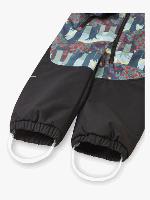 Reima Moomin Mjosa Softshelloverall, Soft Black