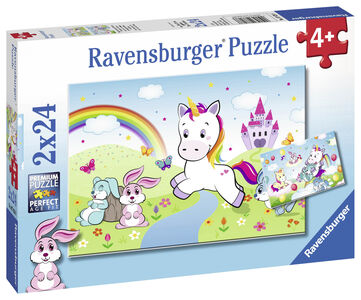 Ravensburger Puzzle Einhorn 2x24 Teile