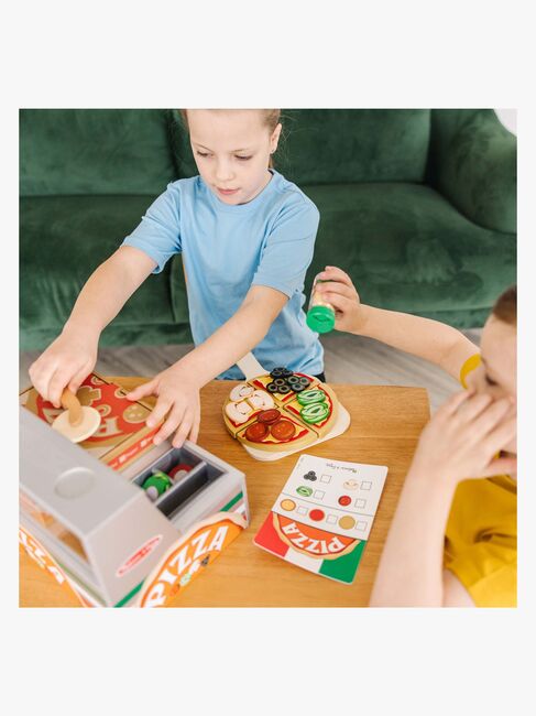 Melissa & Doug Top & Bake Pizzatheke Spielset