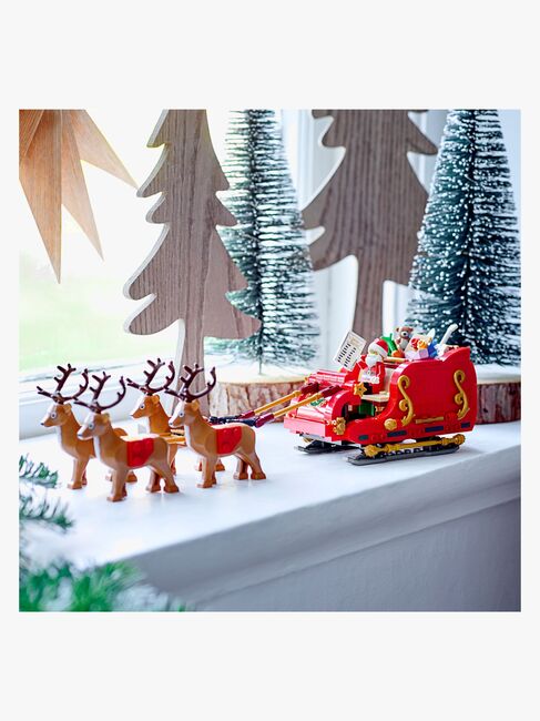 LEGO Iconic 40499 Schlitten des Weihnachtsmanns