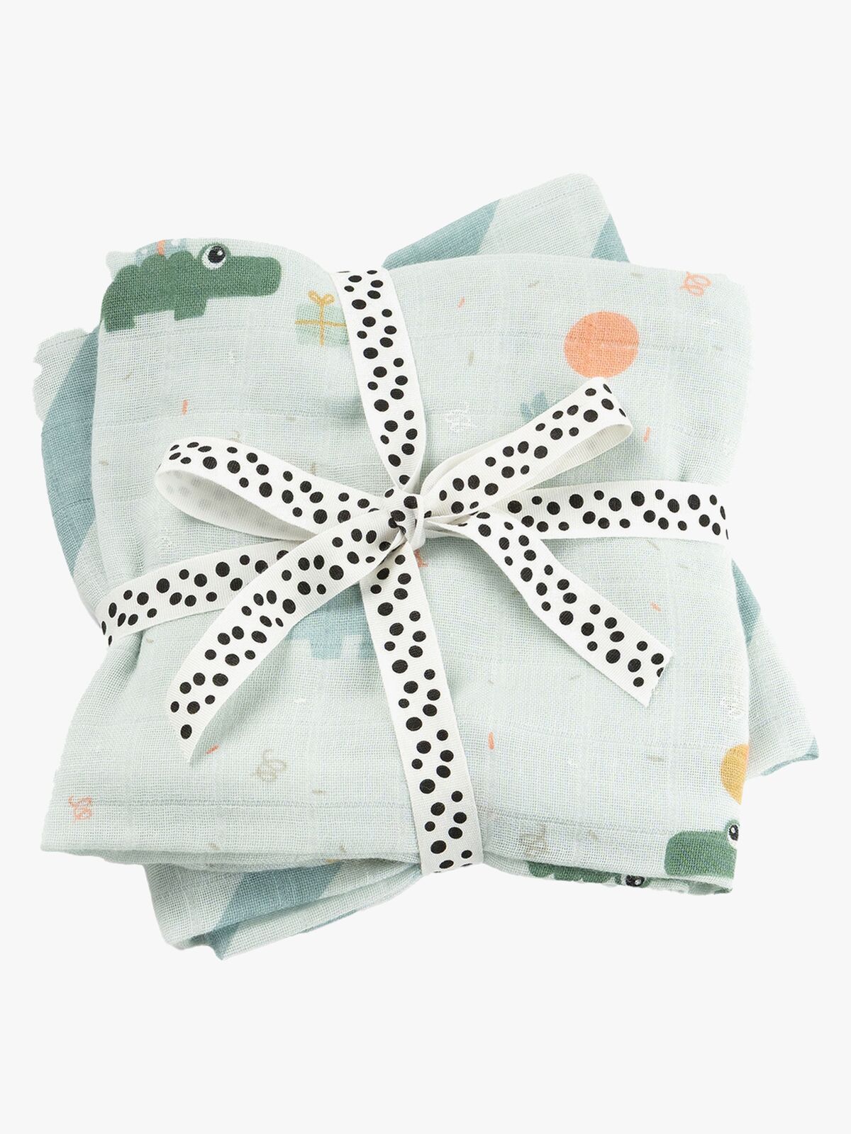 Done By Deer Celebration Musselintuch 2er-Pack, Blue