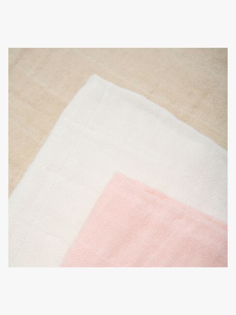 Pippi Musselintuch 3er-Pack, Veiled Rose