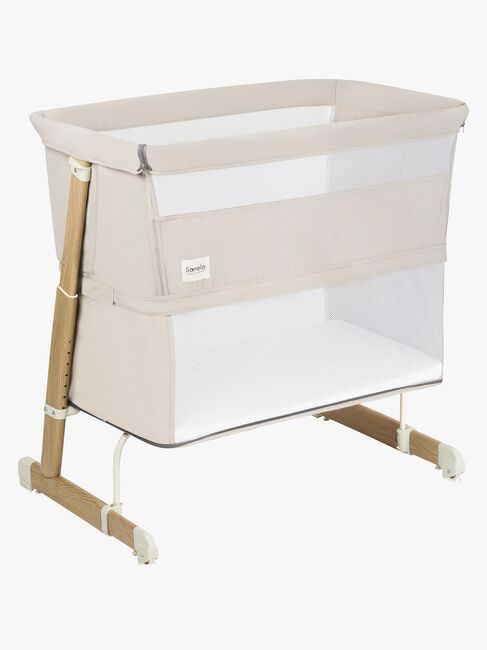 Lionelo Thomi Plus 5-in-1 Beistellbett, Beige Sand
