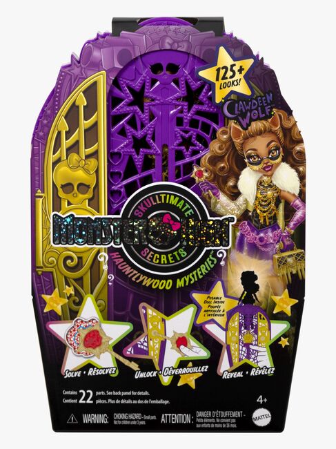 Monster High Skulltimate Secrets Puppe Clawdeen