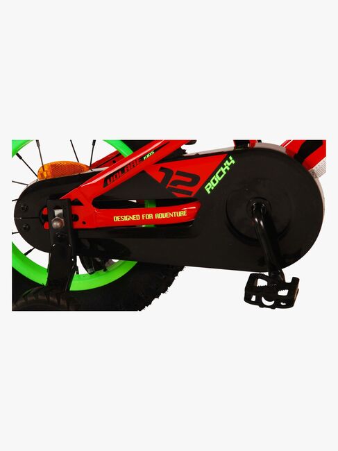 Volare Rocky Fahrrad 12 Zoll, Rot
