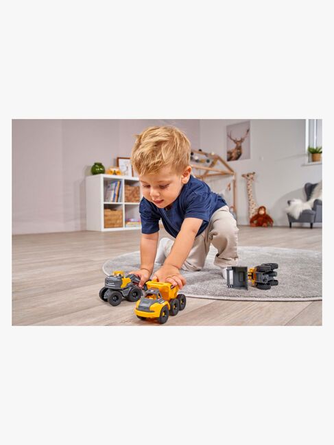 Dickie Toys Volvo Baufahrzeugen 3er-Pack