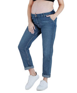 Cache Coeur Carrie Umstandsjeans, Mid-Blue