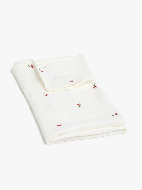 Alice & Fox NESSA Decke 70x130, Weiß