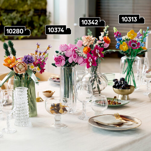 LEGO Botanicals 10374 Rosa Rosenstrauß