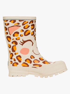 Viking Jolly Print Gummistiefel, Cream