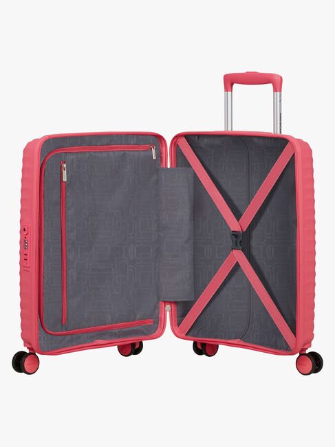 American Tourister Diablast Spinner Koffer 35L, Pink Glitch