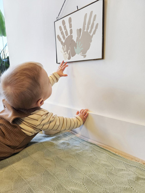 BamBam Familien-Handabdruck-Set, 4 Farben