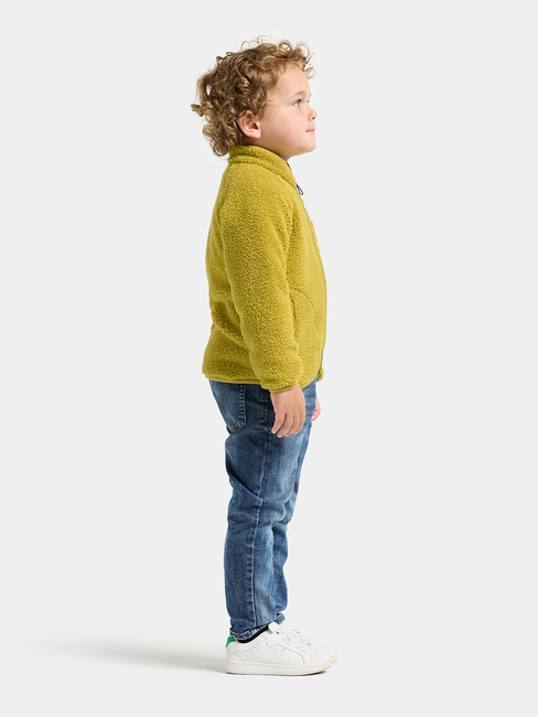 Didriksons Gibbs Fleecejacke, Yellow Pollen