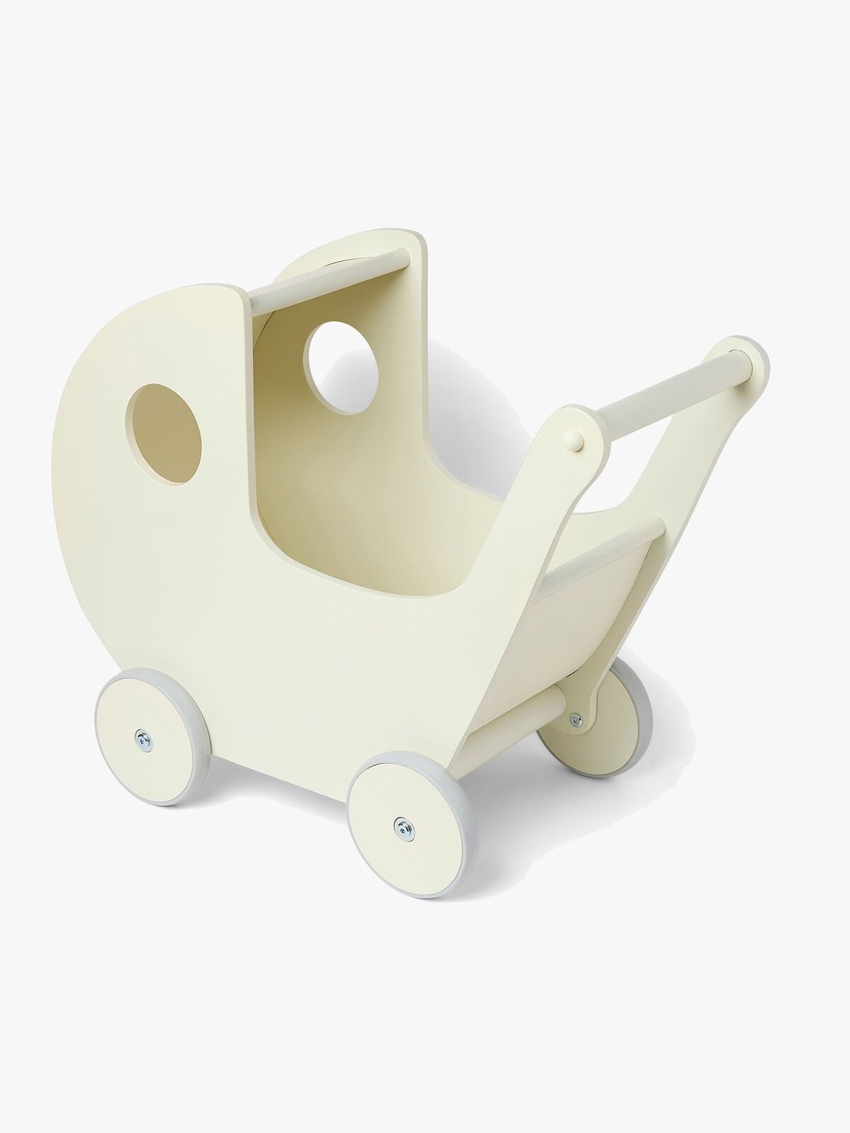 Smallstuff Puppenwagen aus Holz, Weiß