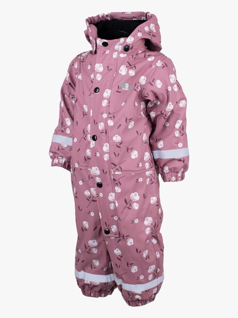 Lindberg Lekhyttan Gefütterter Regenoverall, Dahlia/White