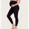 Cache Coeur CURVE SEAMLESS Umstandsleggings, Black