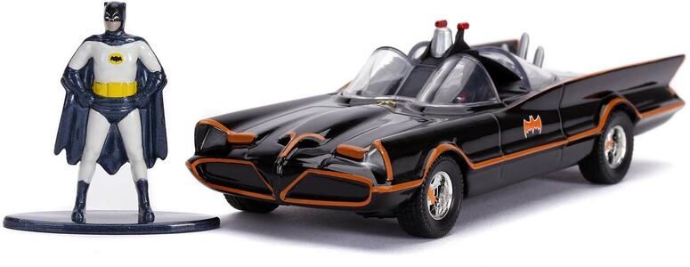 Jada Toys Batman Auto mit Figur 1989 Batmobile 1:32