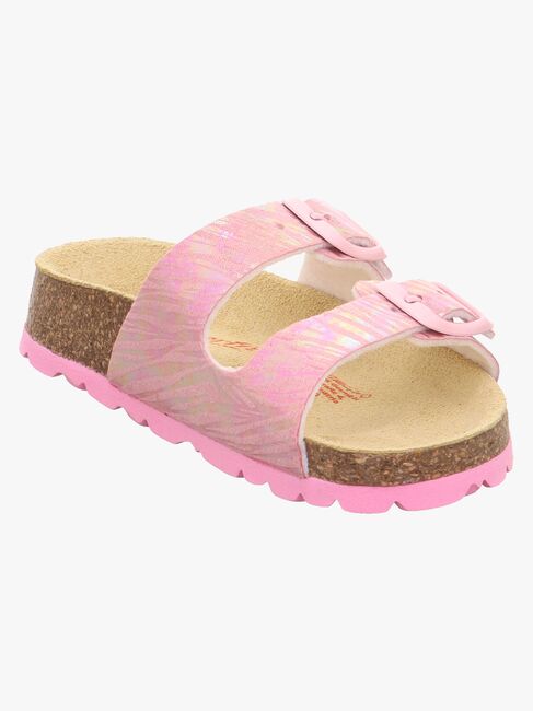 Superfit Fussbett Hausschuhe, Gold