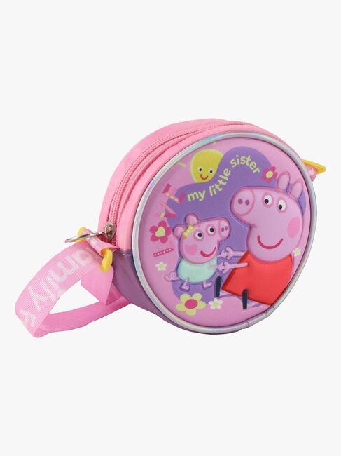 Peppa Wutz 3D Schultertasche, Rosa