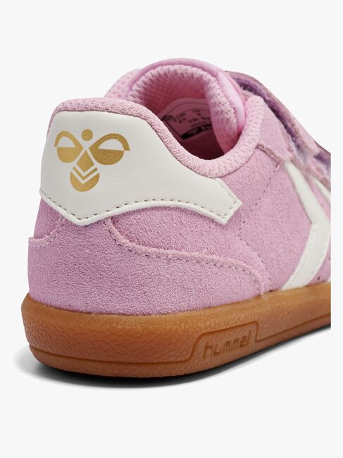 Hummel Victory Suede II Infant Sneaker, Roseate Spoonbill