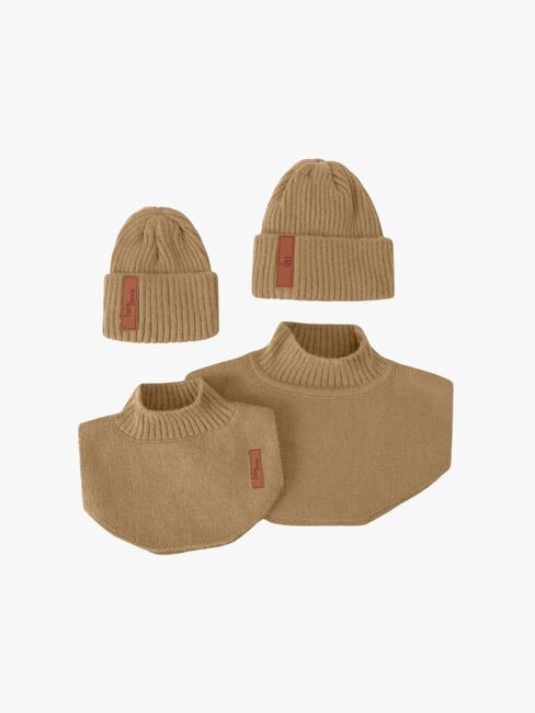 BabyMocs Strickmütze, Caramel