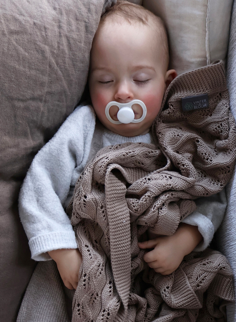 Vinter & Bloom Moment Decke EKO, Taupe Brown