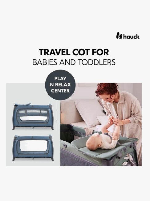 Hauck Play N Relax Center Reisebett, Dark Blue