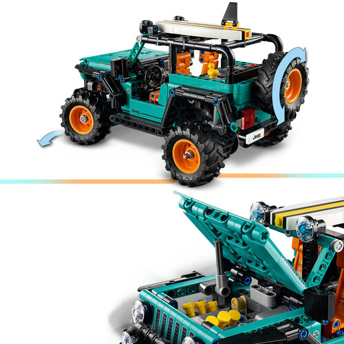 LEGO Technic 42227 Jeep Wrangler Rubicon Geländewagen