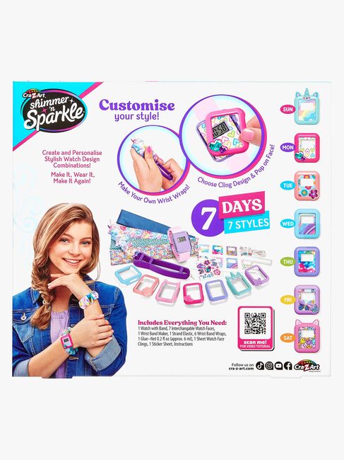 Shimmer 'N Sparkle Bastle Deine Eigene Uhr Bastelset