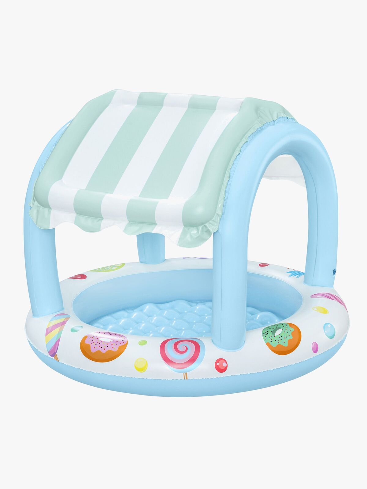 Bestway Sweet Shoppe Kinderpool mit Sonnenschutz 104 x 84 cm