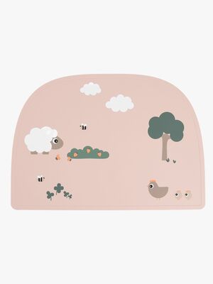 Done By Deer Tiny Farm Tischset Silikon, Powder