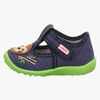 Superfit Spotty Hausschuhe, Dark Blue/Green