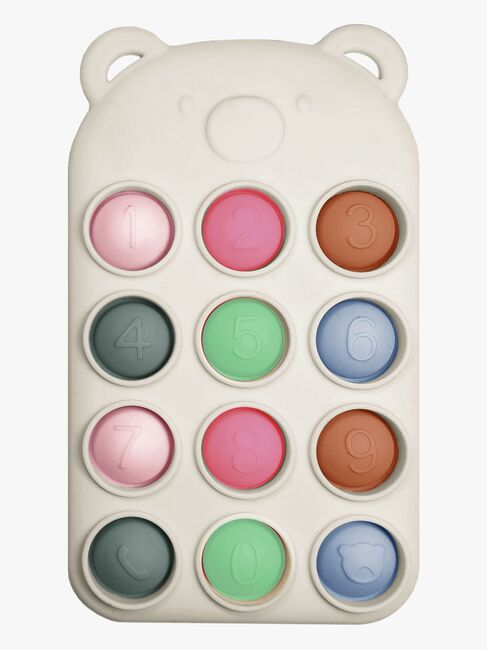 Nattou Soft Silicone Pop-it Remote Beißspielzeug