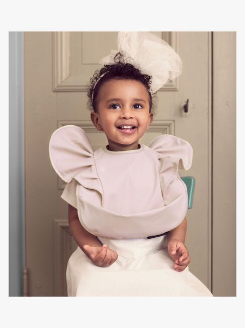 Elodie Lätzchen Baby 3+, Powder Pink